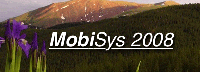 MobiSys 2008