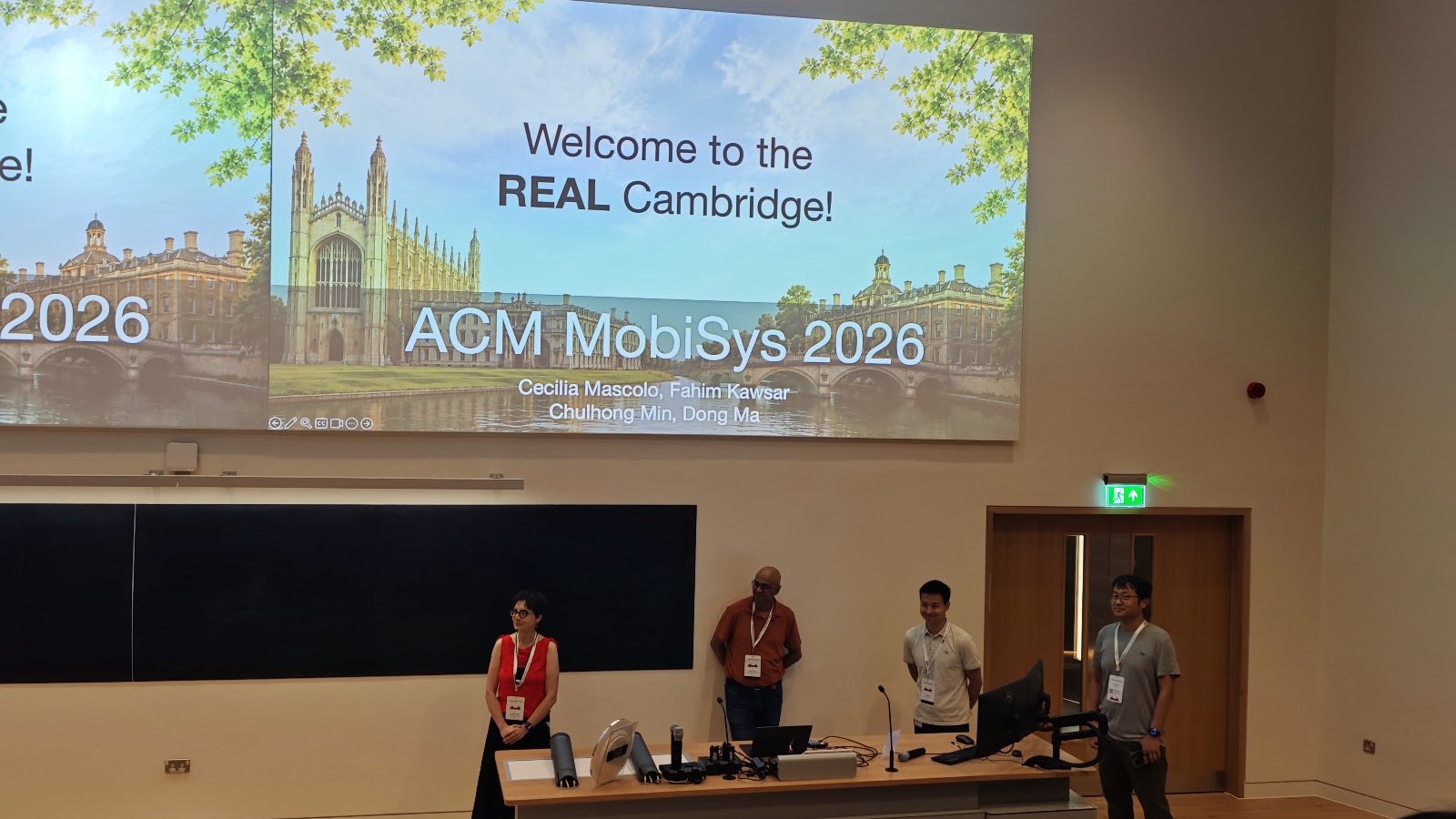 MobiSys 2026 opening session