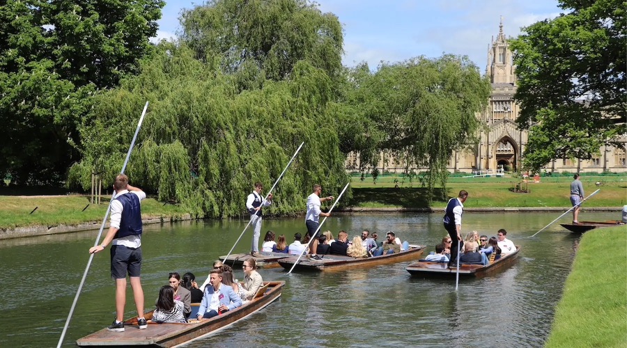 Punting on the River Cam