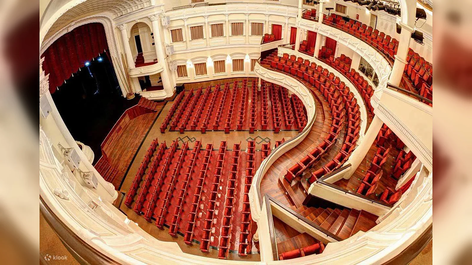 Auditorium inside the Saigon Opera House
